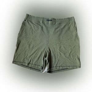 Lunya Lahgo Men’s Pima Cotton Shorts Size XL Green New